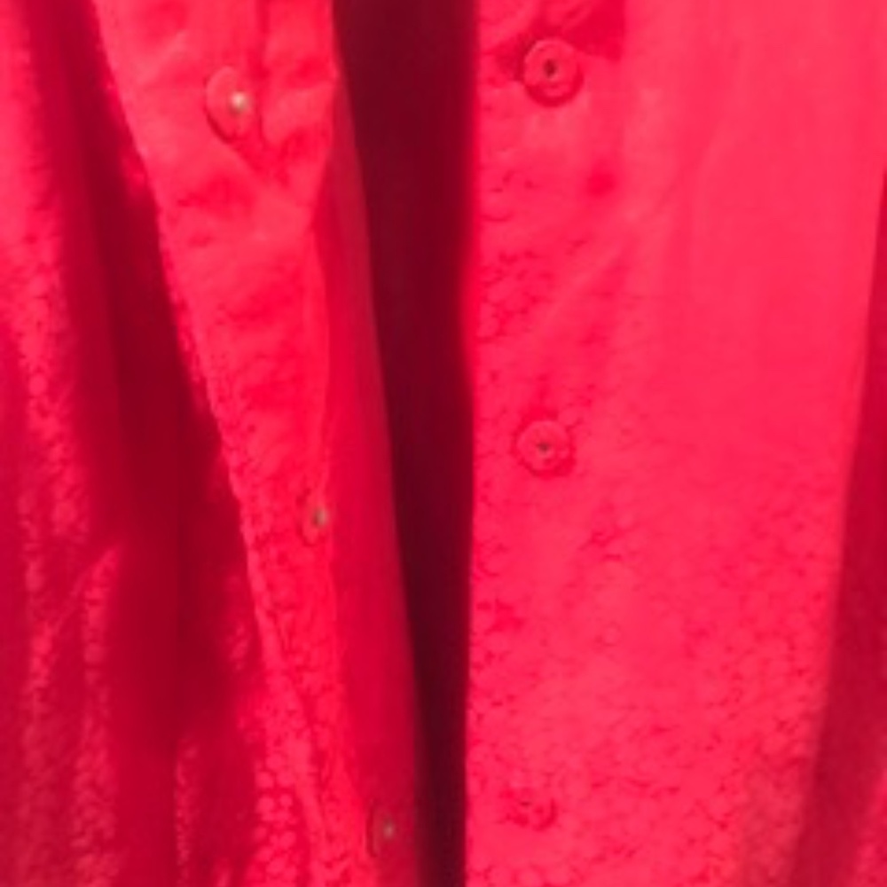 Silk Red Jacket - Picture 3 of 5